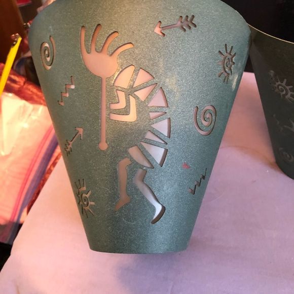 PartyLite Tribe wall sconces - Picture 2 of 7